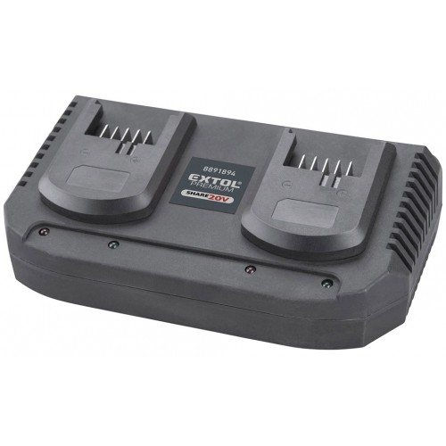 EXTOL PREMIUM nabíječka SHARE20V, 2x3,5A 8891894
